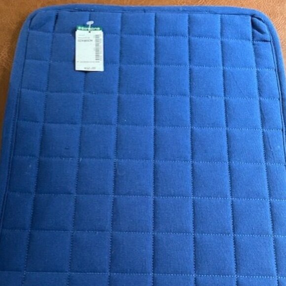 NWT SIMONS Royal Blue Waffled Placemat set of 4 - Picture 5 of 6